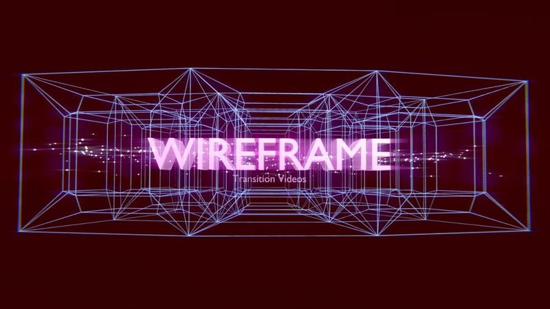 Wireframe Transition Video Pack